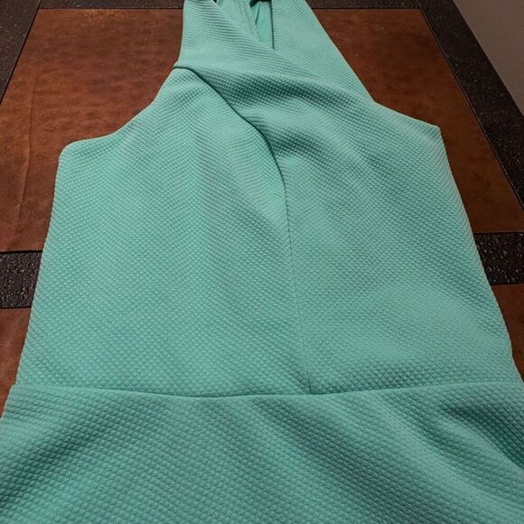 NWOT (2X) Torrid mini textured tank dress - light teal a-line - Picture 5 of 5